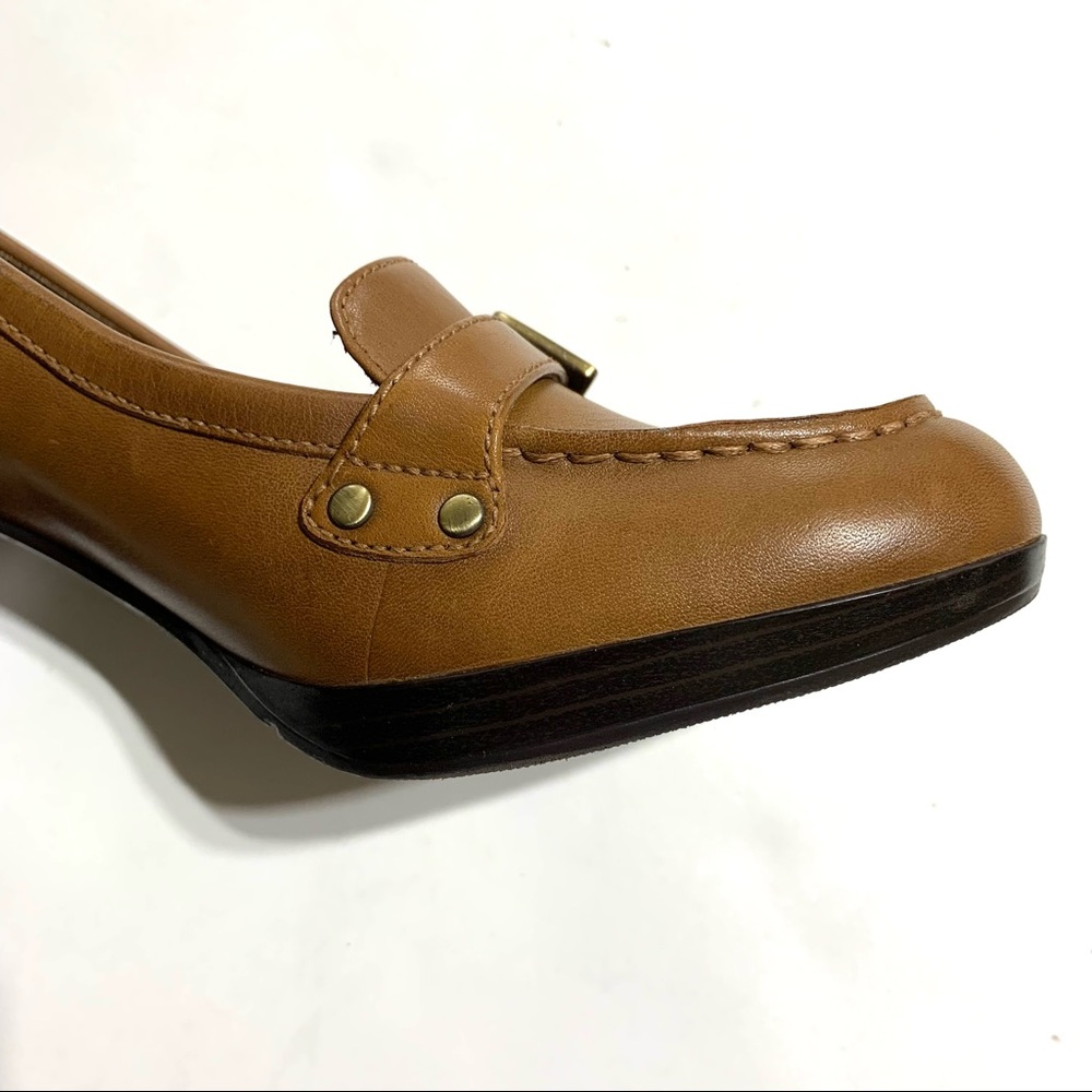 Azaleia camel brown leather shoes NWOT (size 6) - Picture 11 of 13